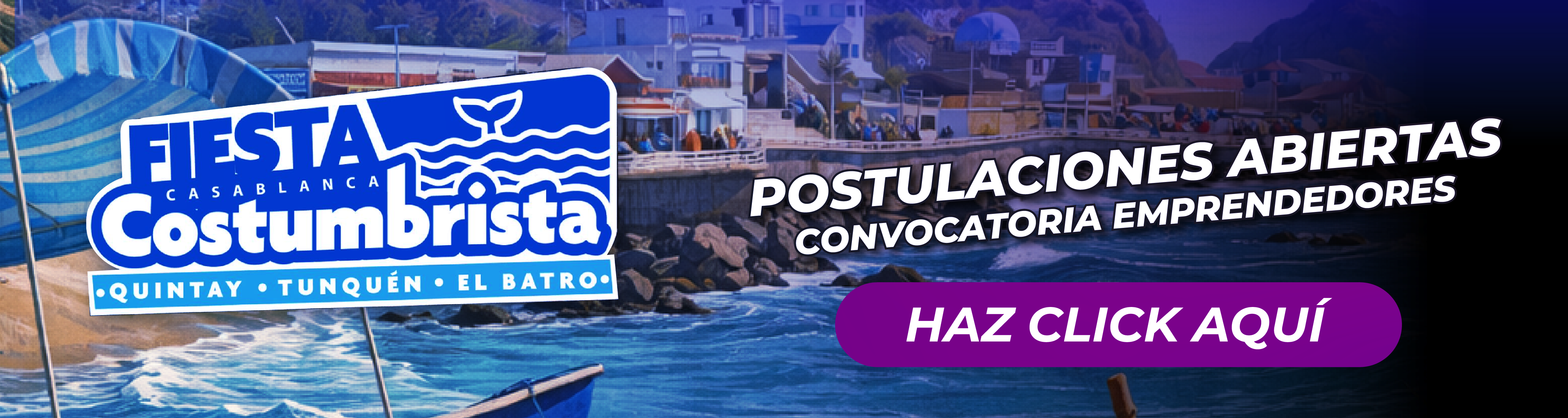 Bases Convocatoria Emprendedora Fiestas Costumbristas Quintay-Tunquén-El Batro 2026